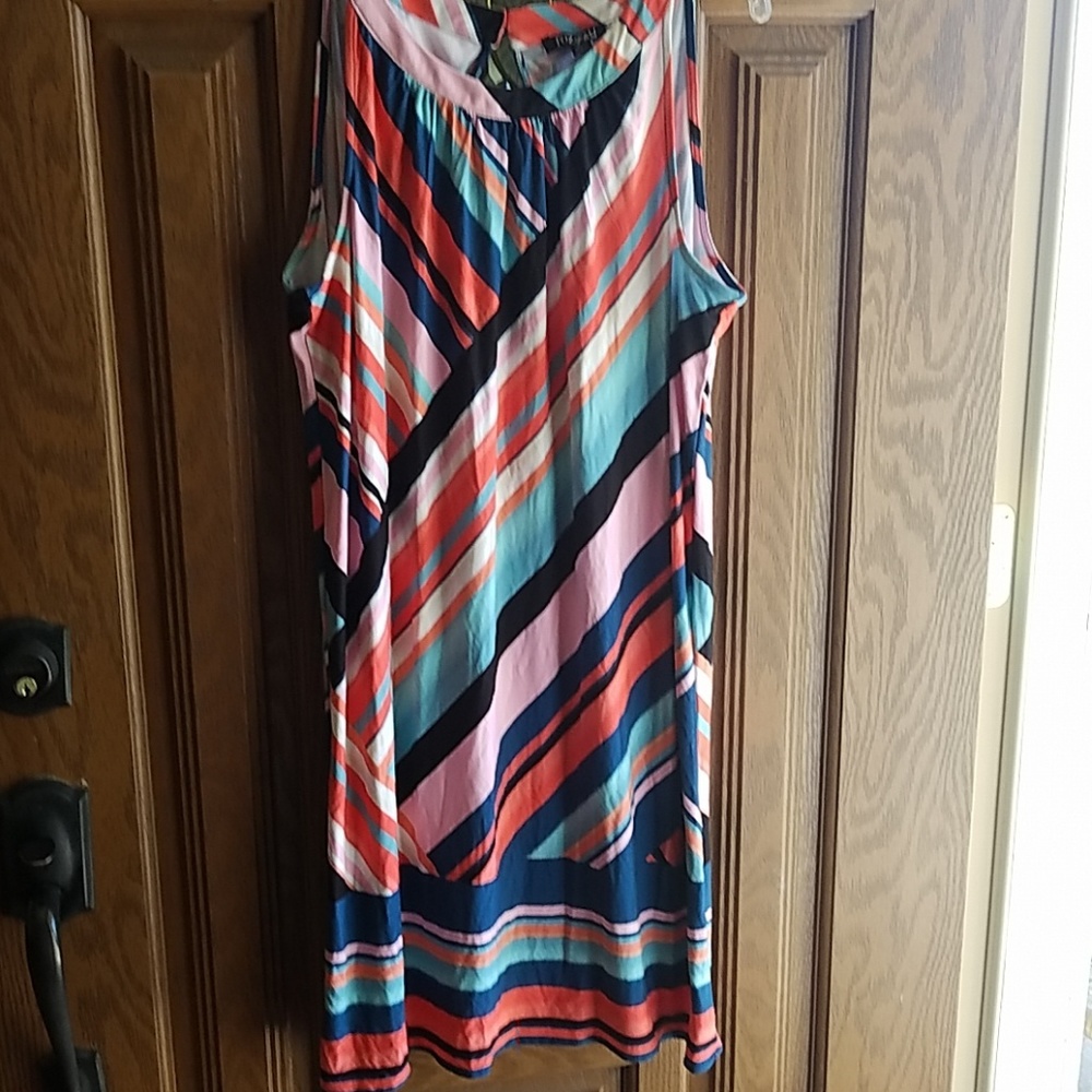 Roz & Ali Vintage Retro Style Women's Sleeveless Halter Dress